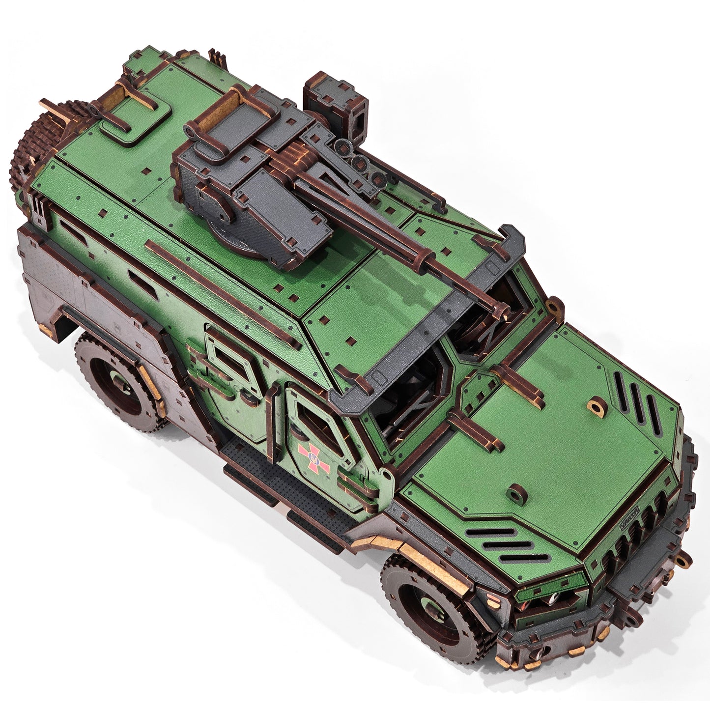 Drewniany 3D Konstruktor „BBKM VARTA 2”” – 472 części, 35 cm (04345)