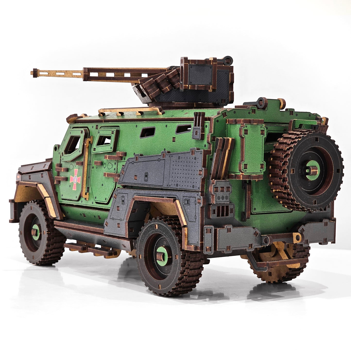 Drewniany 3D Konstruktor „BBKM VARTA 2”” – 472 części, 35 cm (04345)