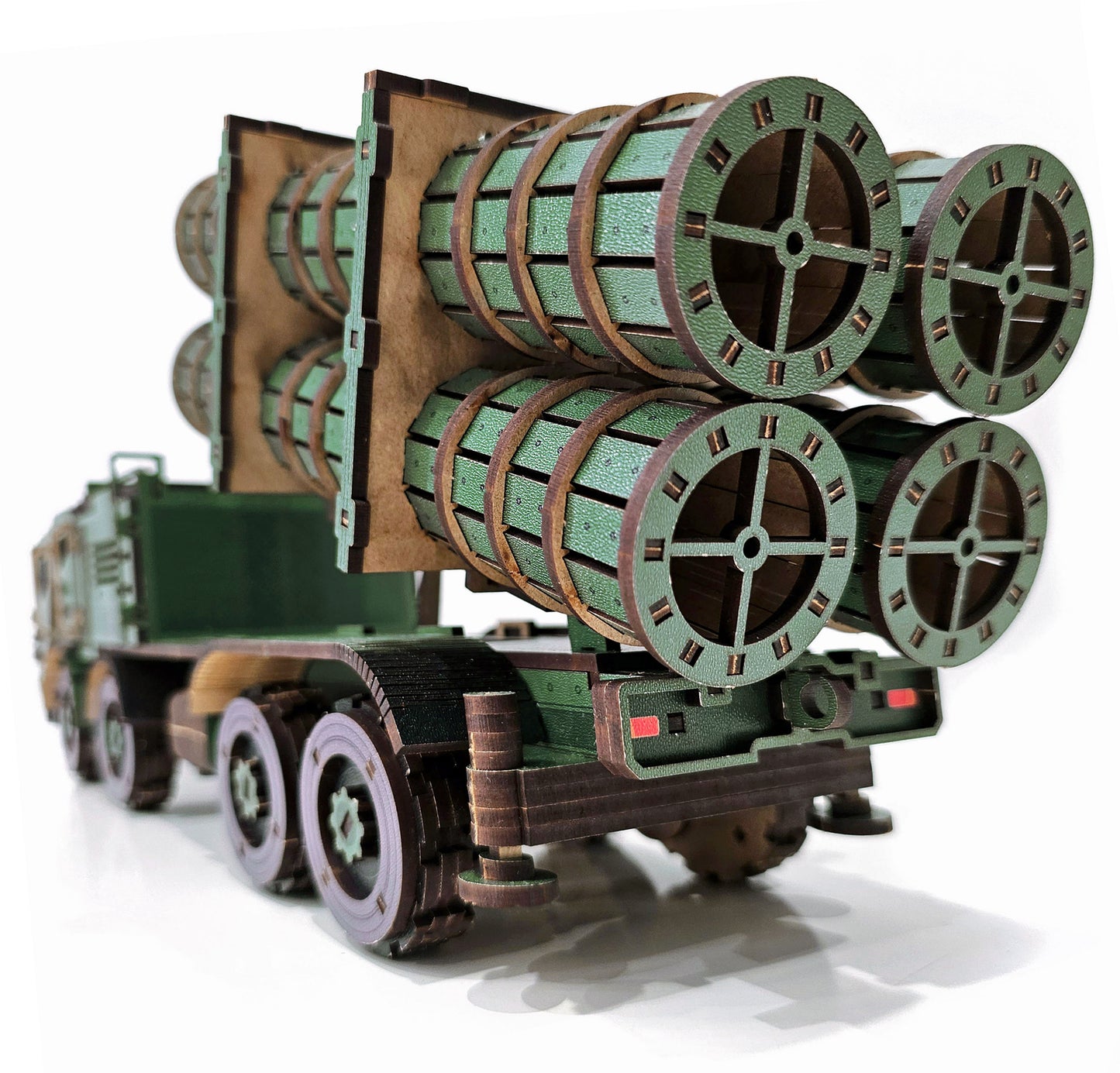 Drewniany 3D Konstruktor „NEPTUNE” – 487 części, 41 cm (04039)