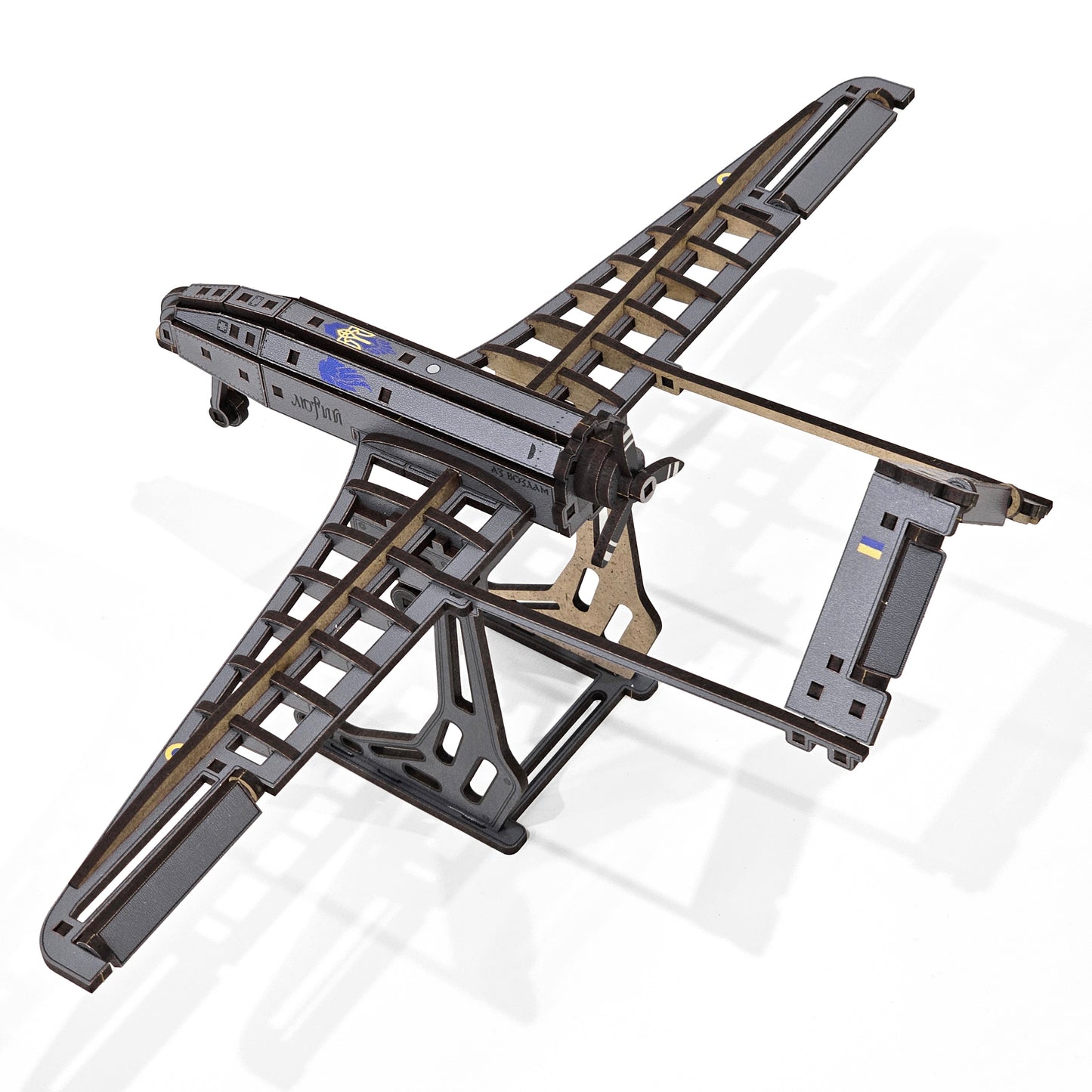 Drewniany 3D Konstruktor „BSP LUTYJ” – 79 części, 35 cm (04322)