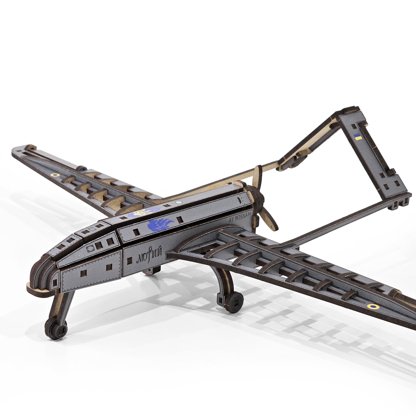 Drewniany 3D Konstruktor „BSP LUTYJ” – 79 części, 35 cm (04322)