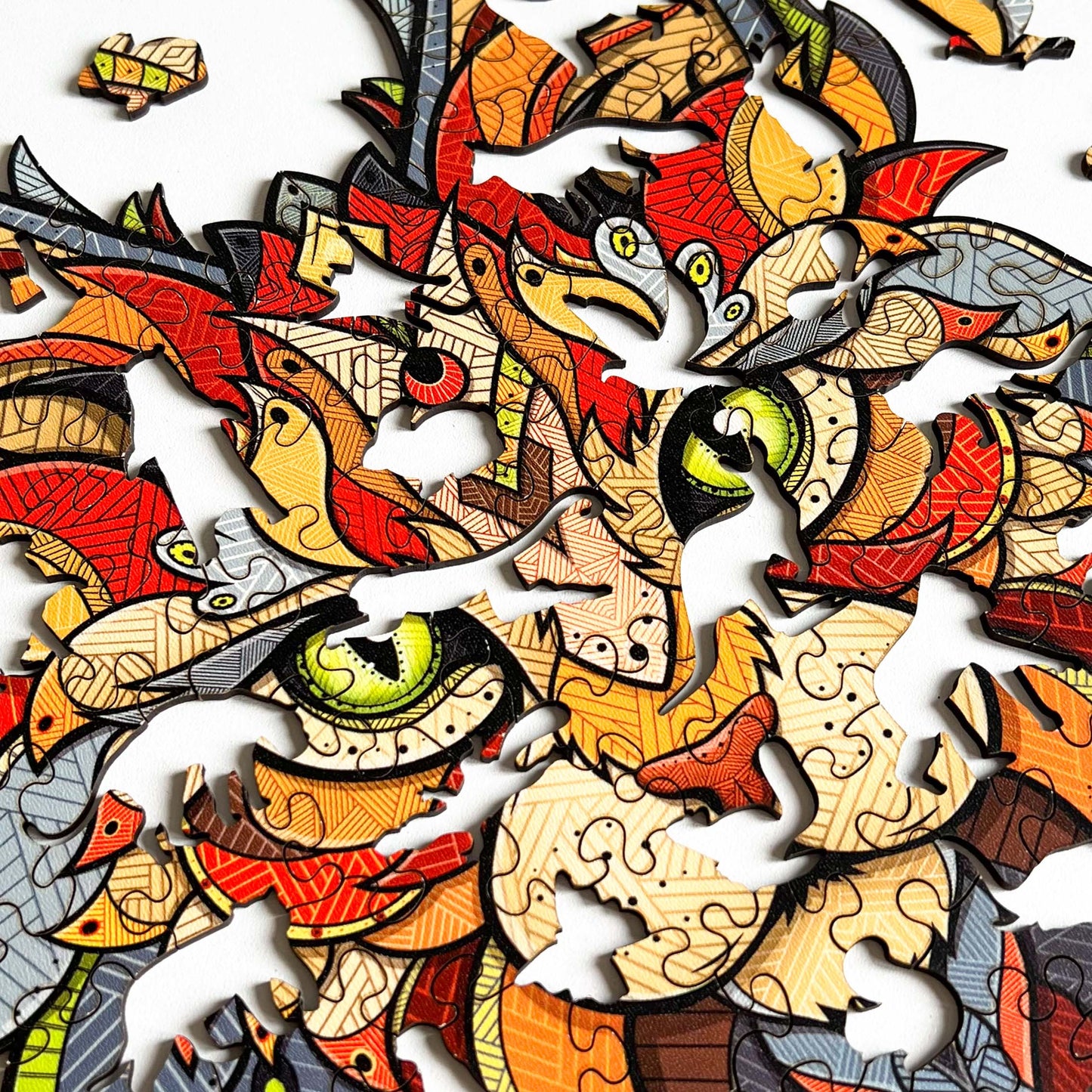 Drewniane Puzzle Figuralne – „MAINE COON”