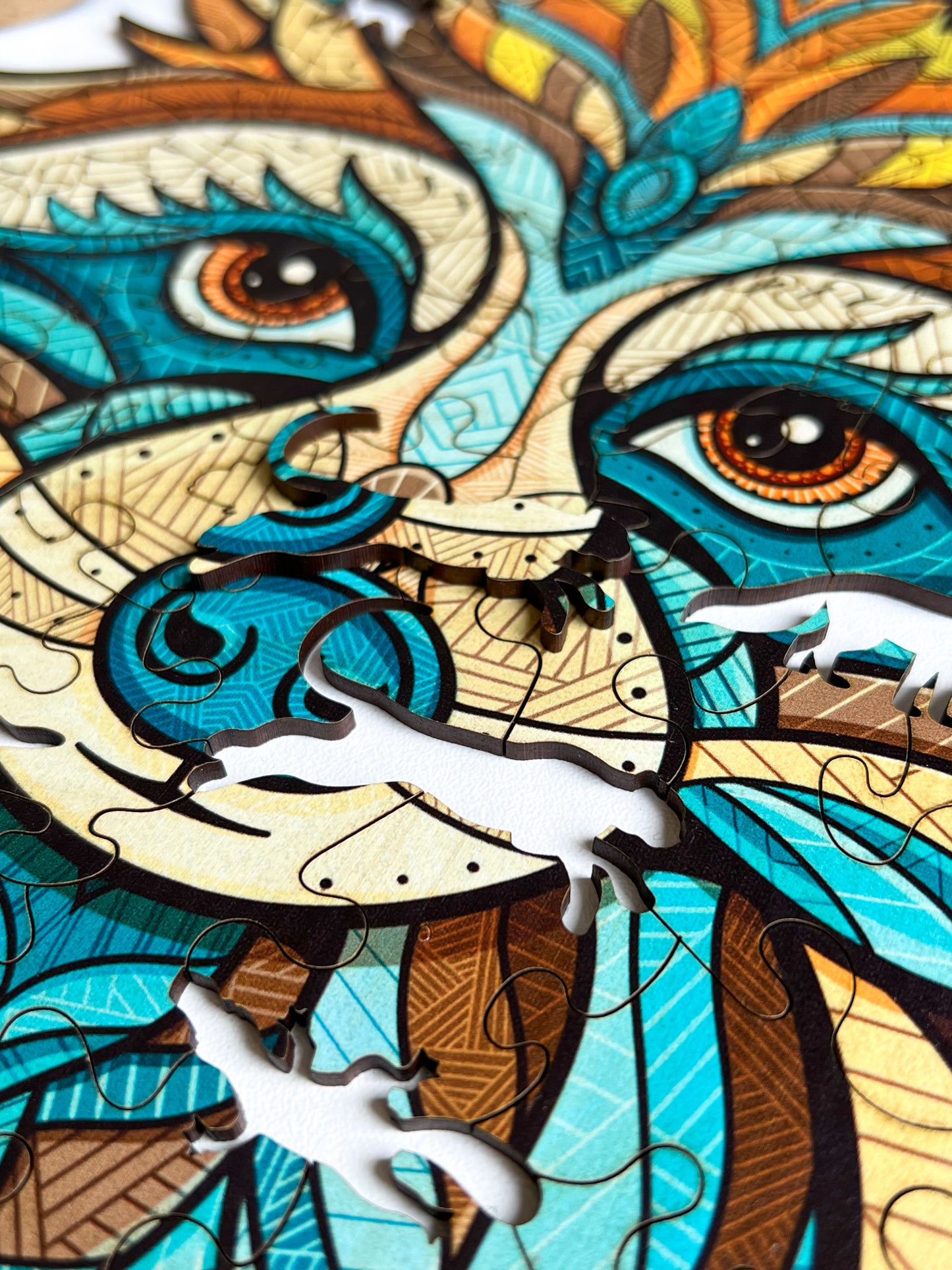 Drewniane Puzzle Figuralne – „SZOP”